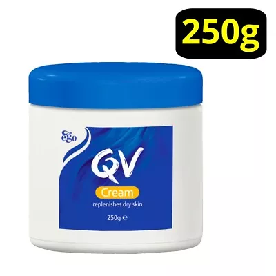 QV Moisturising Cream 250g Tub Replenishes Dry Sensitive Skin Moisturiser Ego • $21.36