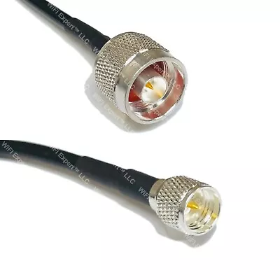 RFC240UF N MALE To MINI UHF MALE RF Cable FAST-SHIP LOT • $15.80