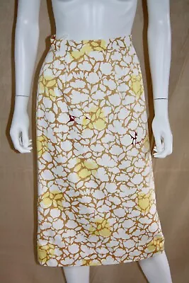 Vintage 1970s  Celine Cotton Pencil Skirt Size 8/10 • $55.49