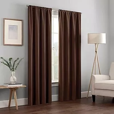 ECLIPSE Kendall Modern Blackout Thermal Rod Pocket Window Curtain • $14.99