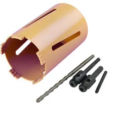 117mm Diamond Core Hole Drill + Sds Hex Arbor + Pilot Bit + Ejector • £19.99