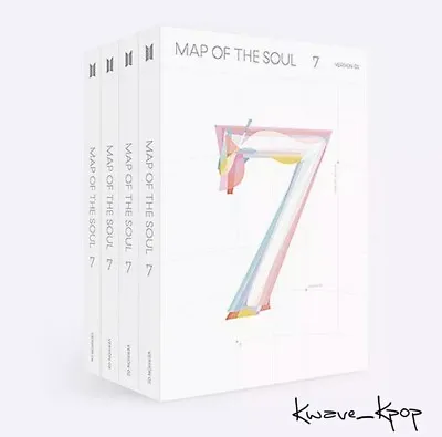 In Stock! BTS-MAP OF THE SOUL : 7 ALBUM - SELECT VER. 1 /2 /3 /4 KPOP SEALED NEW • $61.99