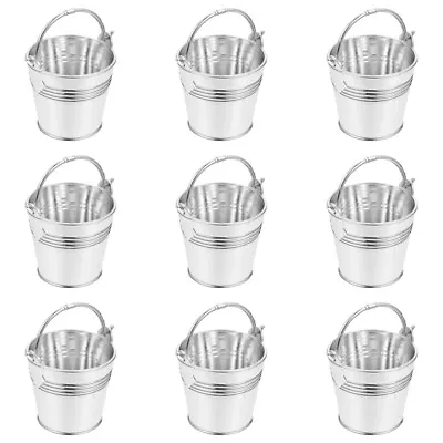 Mini Metal Pails - Great For Party Favors And Photo Props • $11.95