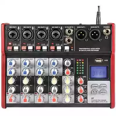 Citronic CSM-6 Compact 6 Channel Mixer With USB/Bluetooth PA & Stage • £74