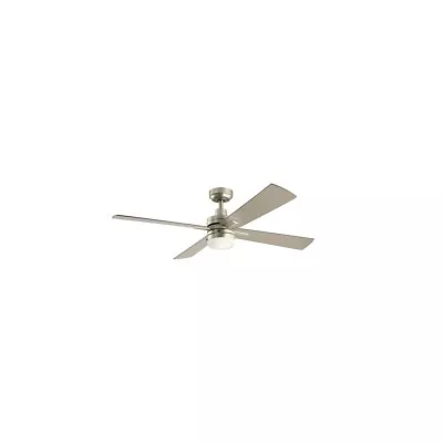Kichler Lighting 330140NI Lija Indoor Ceiling Fan Brushed Nickel • $314.95