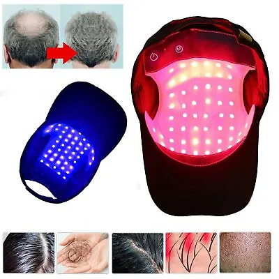 $74.99 • Buy 650nm 850nm 48 LED Hair Growth Device Cap Hair Loss Treatment Regrowth Therapy