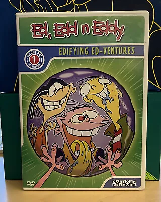 Ed Edd N Eddy Vol. 1 Edifying Ed-Ventures DVD Tested & Working • $4.80