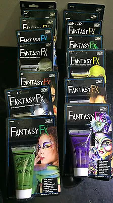 Fantasy FX Professional Stage Makeup Body Art Liquid 30ml Range Solid Colour NEW • $8.98