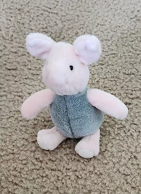 Gund Disney Classic Pooh Piglet Plush Stuffed Animal Small Cuddle Toy Pink Green • $5.99