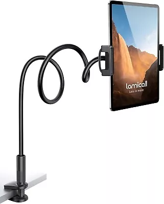 Lamicall Gooseneck Tablet Holder Flexible Tablet Stand - 36  Lazy Arm 360 • £19.90