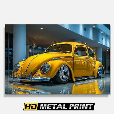 1957 Volkswagen Beetle Poster - Volkswagen Car Art Metal Print • $40.49