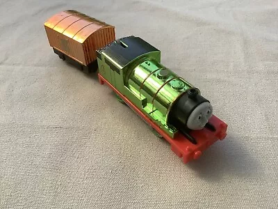 Thomas & Friends Trackmaster Motorised Celebration Percy • $20