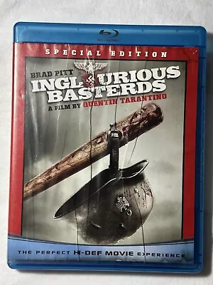 Inglorious Basterds Special Edition Blu-Ray Brad Pitt Quentin Tarantino • $1.99