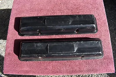 1962-67 Chevrolet Corvette Chevelle 327 Valve Covers L79 Set/2 Good Originals • $64.78