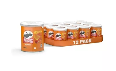 £11.99 • Buy Pringles Paprika Flavour Crisps 12 × 40g
