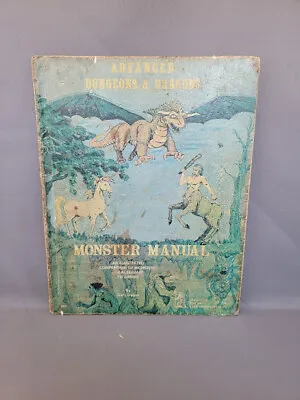 Monster Manual 2nd Edition May 1978 AD&D TSR Games • $38.08