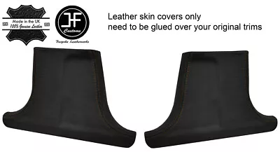 Brown St.2xlower B Pillar Leather Covers Fits Mercedes W202 C Class Saloon 93-00 • $168.29