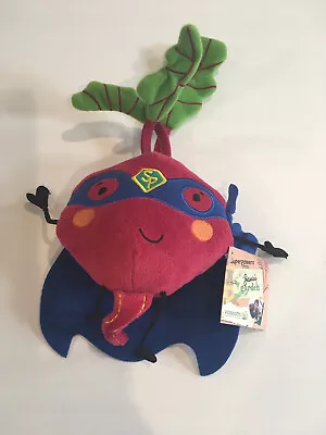 Superpowers From Jamie Oliver Garden BEETROOT Vegetable Soft Toy Woolworths (t1) • $30