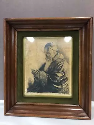 R.H. Palenske Framed Signed Etching  For All The World  Inscribed To Mrs. Logan • $516.99