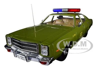 1977 Plymouth Fury Us Army Police  The A-team  1/18 Diecast Car Greenlight 19053 • $74.99