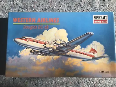 MiniCraft Western Air. DC6-B-Scale 1:144-#14473 • $12