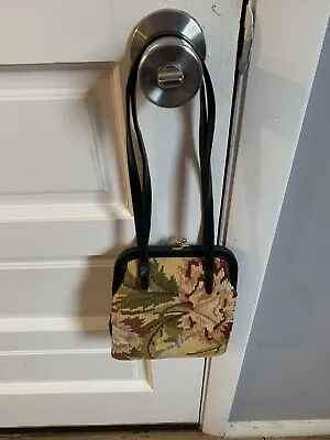 Saks Fifth Avenue Vintage Needlepoint Purse • $20