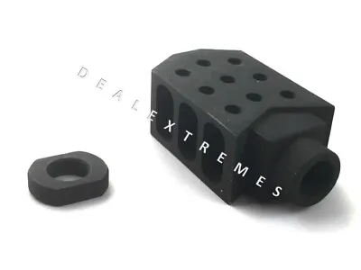 50 Cal Barrett Style Tanker Muzzle Brake TPI 1/2 X 28 223 5.56 • $49.95