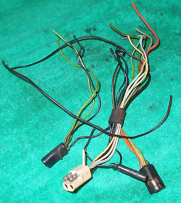 $79 • Buy 1969 Cougar Hardtop Convert UNDER DASH To TRUNK TAIL LIGHT HARNESS WIRING PLUGS
