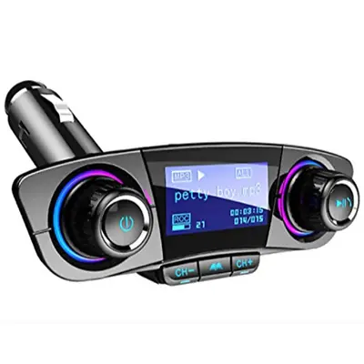 Bluetooth Wireless Car MP3 FM Transmitter AUX Audio Stereo Adapter 2 USB Charger • $17.76
