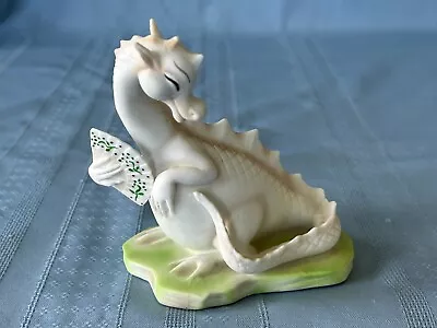 Vintage Smiling Dragon With Fan Figurine • $9.99