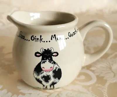 Price & Kensington Home Farm Milk Jug / Creamer Cow Moo..quack..baa..oink.. • £8