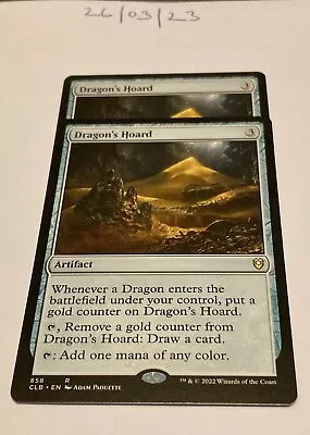 £0.37 • Buy Magic The Gathering MTG Dragon's Hoard X2 Rare Cards NM/M Baldur's Gate