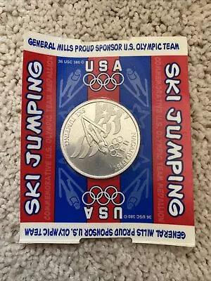 1998 General Mills Nagano Usa Ski Jumping Olympic Team Medallion Coin • $8