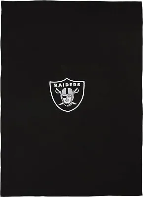 Las Vegas Raiders Throw Blanket Sweatshirt Design Embroidered Logo... • $34.79