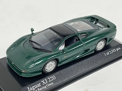 £38.63 • Buy 1/43 Minichamps Jaguar XJ220 In British Racing Green  430 102224