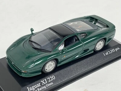 £38.63 • Buy 1/43 Minichamps Jaguar XJ220 In British Racing Green  430 102224