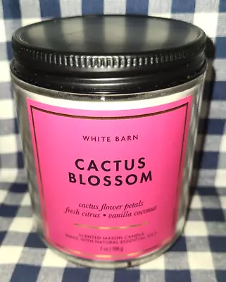 NEW Cactus Blossom 25-45 Burn Hours Single Wick Candle 7 Oz Bath & Body Works • $20