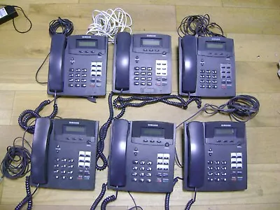 SAMSUNG KPDCS-6B LCD Telephone Handsets - Hearing Aid Compatible - LOT Of 6 • £52.95