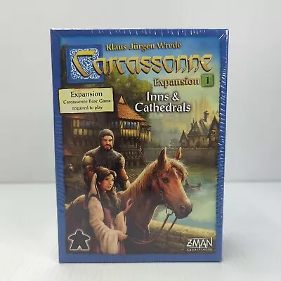 Z-Man Games Carcassonne Inns Cathedrals Board Game EXPANSION 1 • $33