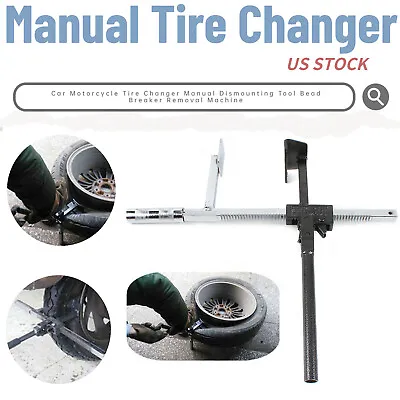 Manual Bead Breaker Tire Changing Tool Tire Changer Car Truck Motorcycle USA • $50