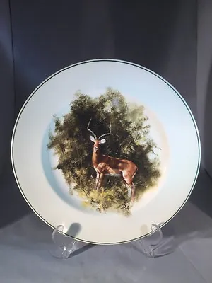 Wedgwood Plate World Wildlife David Shepherd Impala Made In England • £12.99