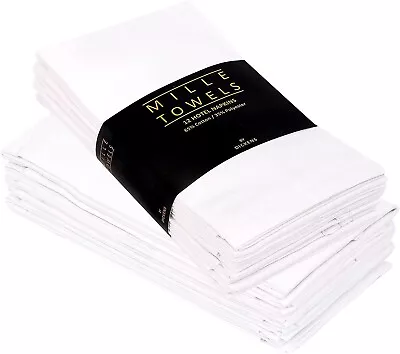 £10.99 • Buy 12Pc Napkins Wedding Table Cloth Table Ware Dinner Party Soft Fabric