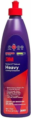 Brand New 3M Perfect-It 36101 Boat Gelcoat Heavy Duty Cutting Compound 1 Pint • $17.46