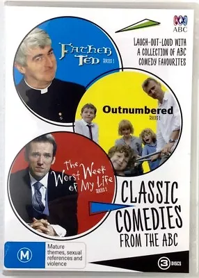 Classic Comedies From The ABC DVD-Father Ted Outnumbered Worst Week Of My Life • £12.26