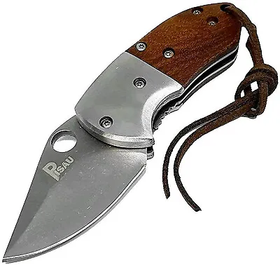 PISAU Folding Pocket Knife Outdoor Camping Hunting Fishing EDC Small Emergency • $8.99
