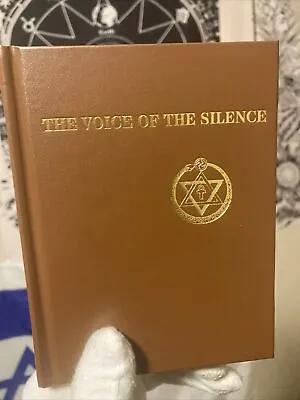 The Voice Of Silence Theosophical Like New Facsimile Of The 1893 H. P. Blavatsky • $44