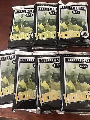 1999 Upper Deck Victory  99 Rookie Class Football Card Pack Lot Of 7 Unopened • $14