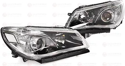 Projector Black Headlights Pair For Holden Commodore VF 2013-2018 SS SV6 • $539