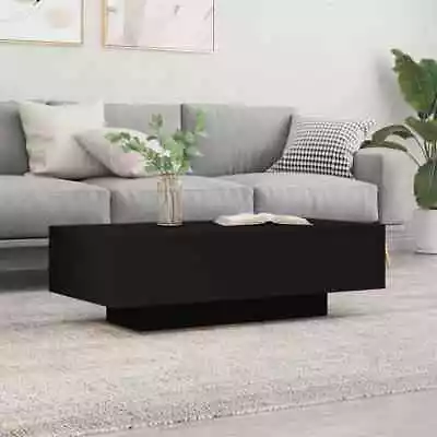 VidaXL Coffee Table Black 100x49.5x31 Cm Engineered Wood • $170.98