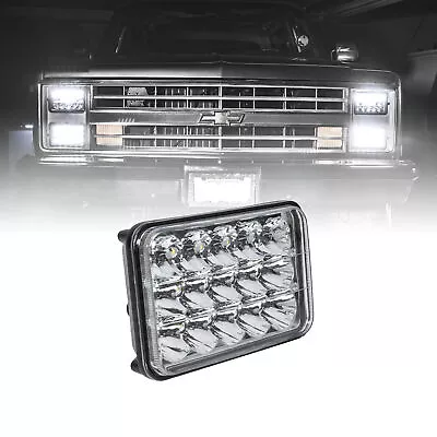 4x6 LED Headlight For H4652 H4666 H6545 H6054 Peterbilt Kenworth Trucks Ford Etc • $29.99